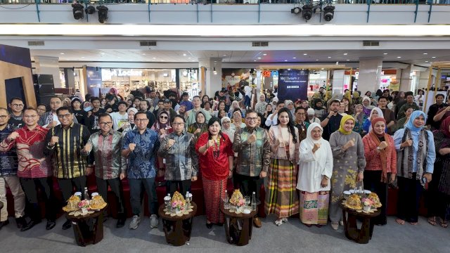 Penutupan Karya Kreatif Sulawesi Selatan (KKS) dan South Sulawesi Digital Festival (DIGIFEST) Presents Wastra Heritage Market (WHM) 2026. (Dok. BI)