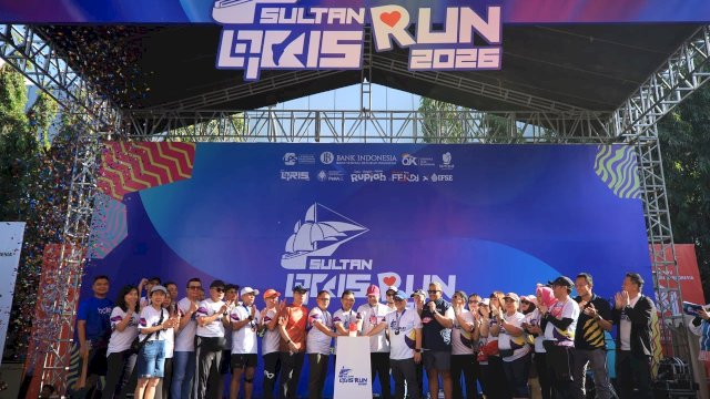 Pelaksanaan QRIS RUN 2026 di Makassar. (Dok. BI Sulsel)