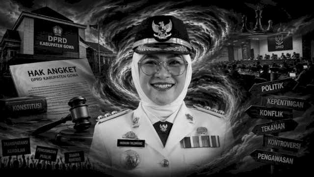 Husniah Talenrang vs Panggung Politik: ||(Ilustrasi_harian.news) 