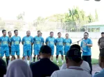 Eratkan Silaturahmi, Pemkab Gowa dan Pemkot Palu Gelar Laga Persahabatan di Stadion Kalegowa