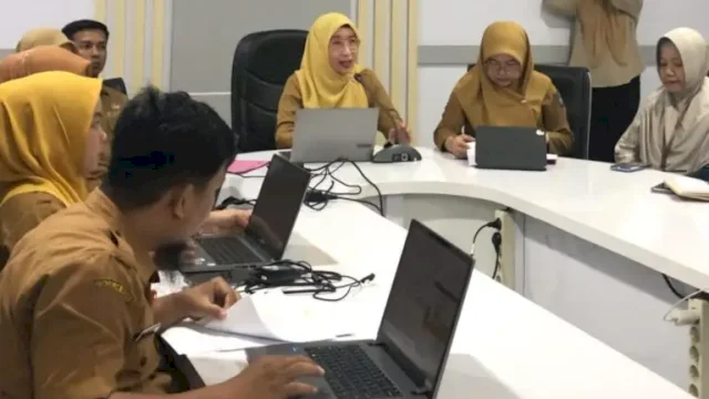 Gowa Lengkapi Bukti Dukung Statistik Sektoral, Targetkan Nilai IPS Optimal ||(foto_humaskab) 