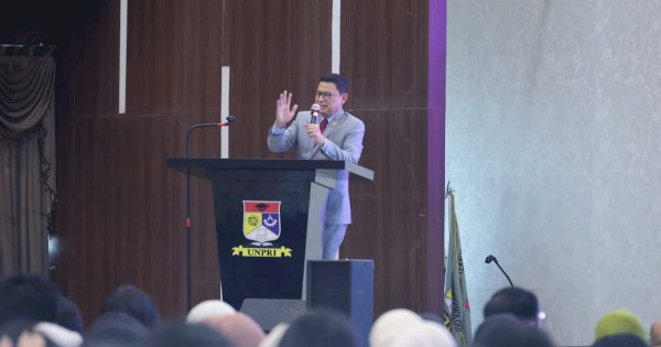 Kepala BPOM Taruna Ikrar: Tanpa Kolaborasi, Kampus Sulit Mendunia; Paparkan Konsep ABG di UNPRI Medan