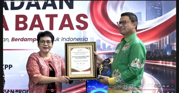 BPOM Jadi Pionir Kementerian/Lembaga Raih Predikat PKP-BJ Level Proaktif