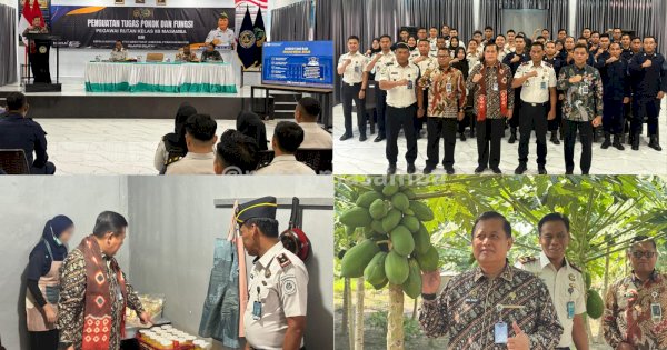 Kakanwil Ditjenpas Sulsel Tinjau Blok Napi Rutan Kelas IIB Masamba