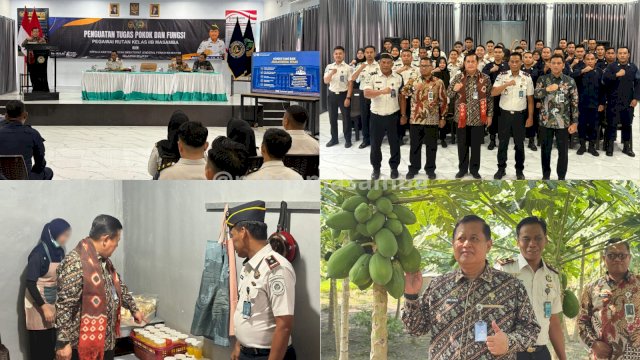 Kepala Kantor Wilayah Direktorat Jenderal Pemasyarakatan Sulsel, Mulyadi, melakukan kunker ke Rutan Kelas IIB Masamba. Dok Humas&nbsp;
