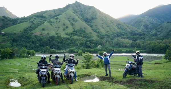 Yamaha Uji Ketangguhan GEAR ULTIMA Lewat Celebes Expedition