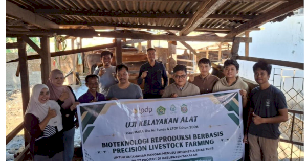 Riset MORA Fund-LPDP UIN Alauddin Uji Teknologi Precision Livestock Farming di Takalar