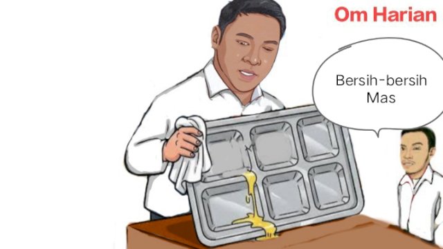 Karikatur Kepala BGN Sudaryono (Dodi/harian.news) 