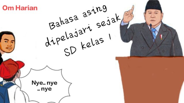 Karikatur Presiden Prabowo (Dodi/harian.news) 