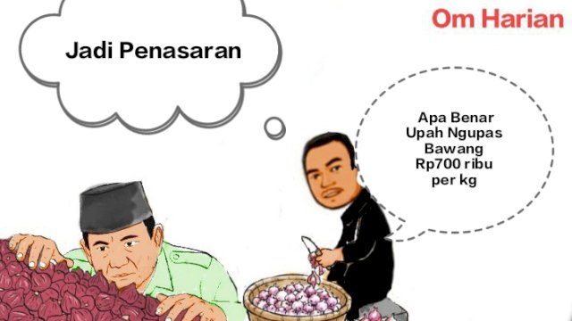 Karikatur Presiden Prabowo (Dodi/harian.news) 