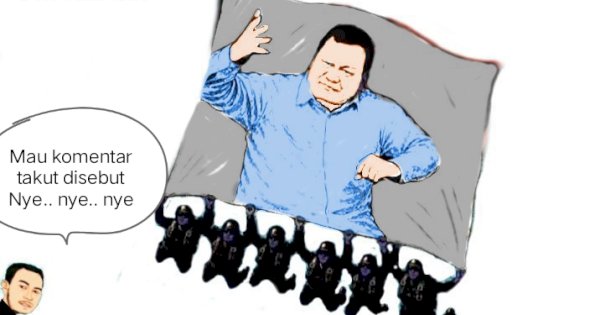 Atraksi Bentangkan Foto Prabowo saat HUT RI Diguyur Kritik
