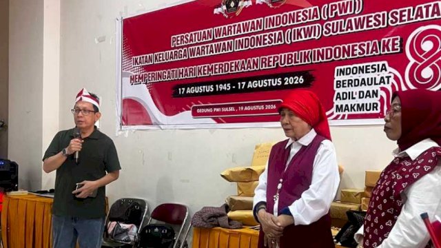 PWI dan IKWI menggelar berbagai kegiatan untuk memeriahkan HUT RI ke-81 sekaligus mempererat kebersamaan ||(doc_pwisulsel/iga@harian.news) 