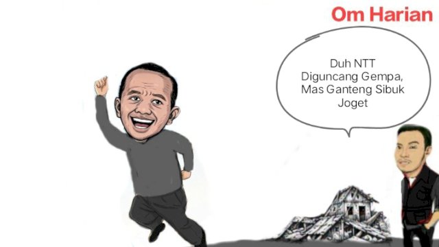 Karikatur Menteri ESDM Bahlil Lahadalia (Dodi/harian.news) 