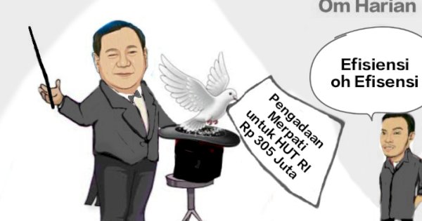 Anggaran Merpati untuk Perayaan HUT RI Rp 305 Juta Dikritik