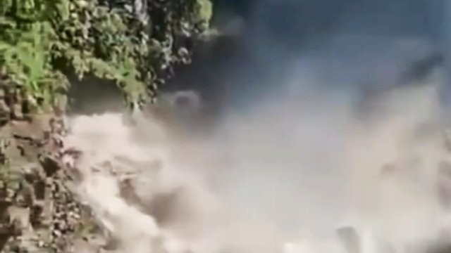 Banjir bandang Nepal. 