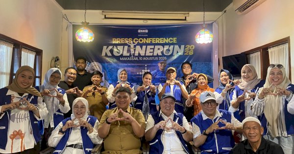 DPD APJI Sulsel Resmi Luncurkan KulineRun 2026, Siapkan Makanan Gratis Hingga Hadiah Jutaan