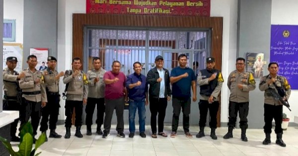 Lapas Kelas IIA Palopo Terima Kunjungan Patroli Sambang Kapolsek Wara Utara
