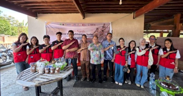 Mahasiswa KKN-T 116 Unhas Gelar Pelatihan Kampung Sejahtera Kemensos