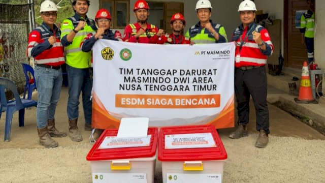 MDA memberangkatkan tiga personel emergency response yang akan bergabung bersama ESDM Siaga Bencana dan unsur terkait di wilayah terdampak. Dok 
