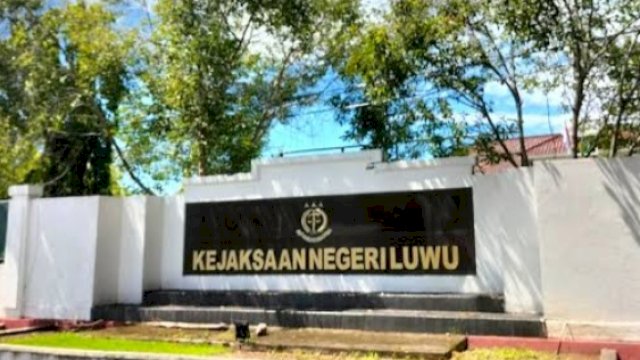 Kantor Kejaksaan Negeri Luwu, Sulawesi Selatan.