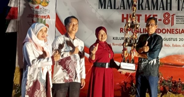 Sekcam Tamalanrea Hadiri Malam Pesta Rakyat Buntusu, Warga Antusias