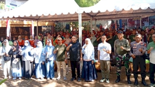 Kegiatan Jelajah Sampah titik ke-14, yang digelar di SMP Negeri 30 Makassar, Kelurahan Tamalanrea, Kecamatan Tamalanrea, Minggu (16/8/2026).&nbsp;