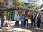 Camat Andi Patiroi Dampingi Melinda Aksa Tinjau Bank Sampah Sentral di Tamalanrea