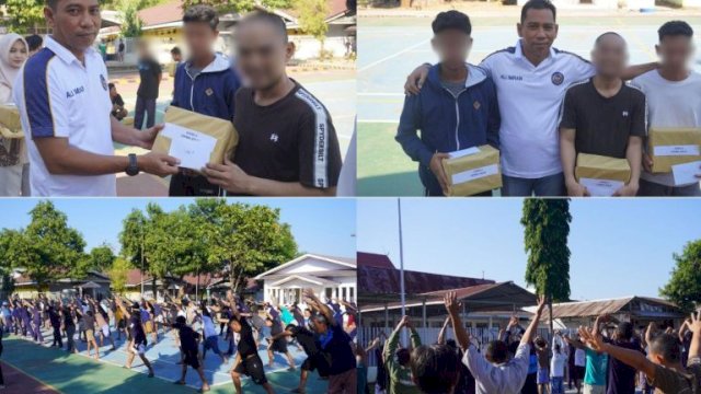 Porseni yang telah berlangsung sebagai bagian dari rangkaian peringatan HUT ke-81 Kemerdekaan RI di Lapas Maros. Dok