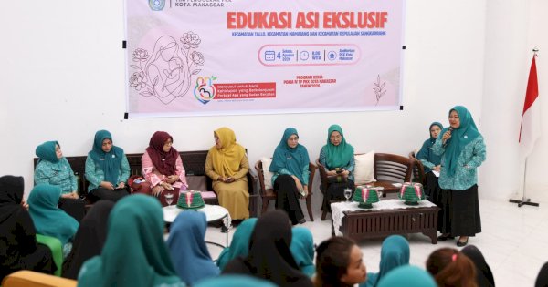 TP PKK Kota Makassar Edukasi Ibu Hamil dan Kader tentang Pentingnya ASI Eksklusif