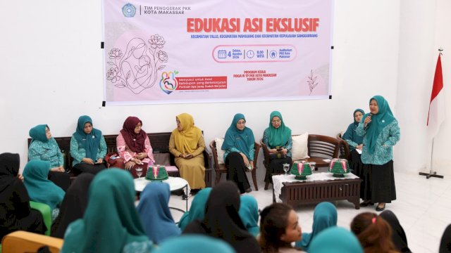 Kegiatan ASI Eksklusif yang digelar TP PKK Kota Makassar. (Dok. Humas Pemkot Makassar)