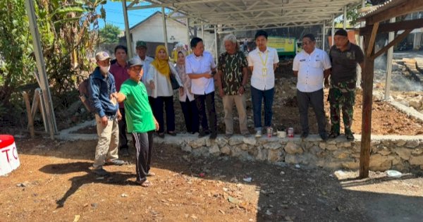 Camat Biringkanaya Tinjau Pembangunan TPS3R dan Teba Modern di Kelurahan Laikang