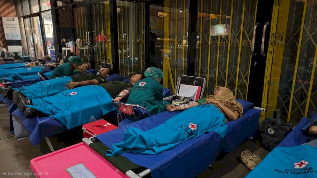 Aksi donor darah yang digelar SMM Capital Group. (Dok. SMM)