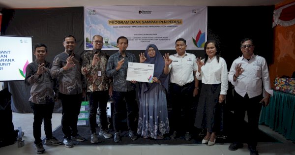 PLN dan Rappo Indonesia Perkuat Bank Sampah Makkio Baji, Dorong Ekonomi Sirkular di Makassar