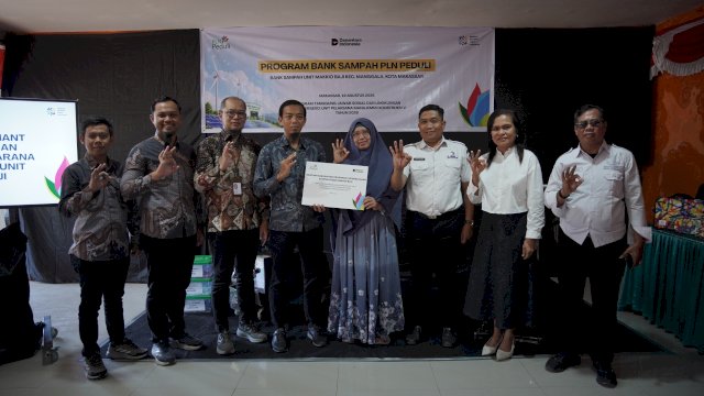 Pelaksanaan program bank sampah kerjasama PLN dan Rappo Indonesia. (Dok. Rappo)
