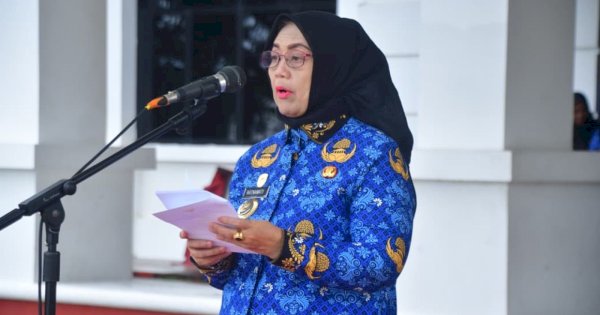 Pimpin Upacara HKN, Bupati Sinjai Ajak ASN Perkuat Disiplin dan Semangat Melayani
