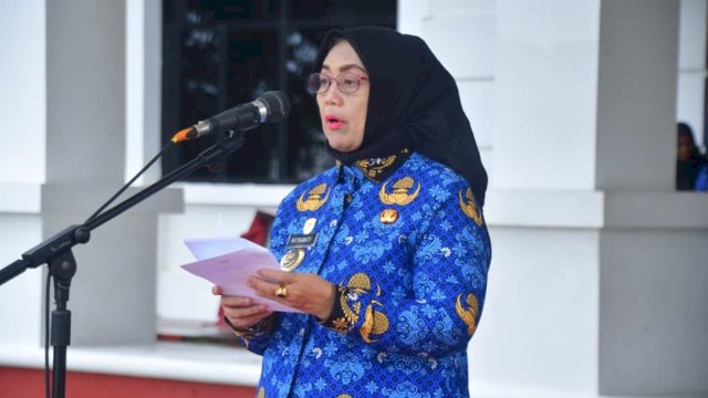 Pimpin Upacara HKN, Bupati Sinjai Ajak ASN Perkuat Disiplin dan Semangat Melayani ||(foto_humaskab) 