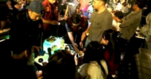4 Pria Positif Sabu Hasil Tes Urine dalam Razia THM Polrestabes Makassar 