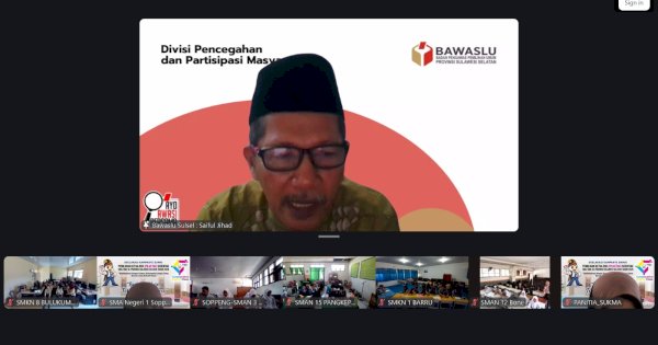 Bawaslu Sulsel Sebut Pilketos Serentak Jadi Laboratorium Demokrasi