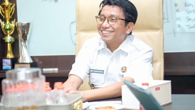 Kepala Dinas Penataan Ruang dan Bangunan Kota Makassar, Muh Fuad Azis. Foto Asrul Harian.News 