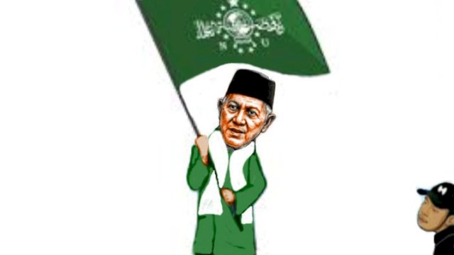 Karikatur Gus Kikin resmi jadi Ketua Umum PBNU (Dodi/harian.news) 