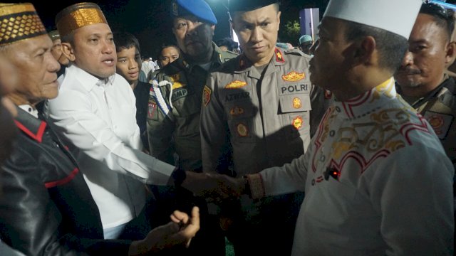Ribuan warga tampak memadati lokasi untuk mengikuti jalannya acara yang berlangsung khidmat sekaligus meriah. Kamis (3 /9/2026). Dok Aswin Harian.News 