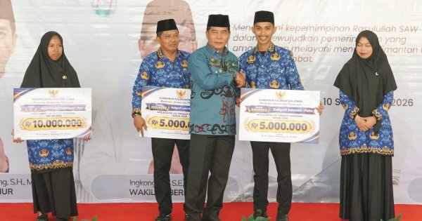Gubernur Zainal Arifin Paliwang Ajak Birokrasi Kaltara Perkuat Integritas Lewat Maulid Nabi