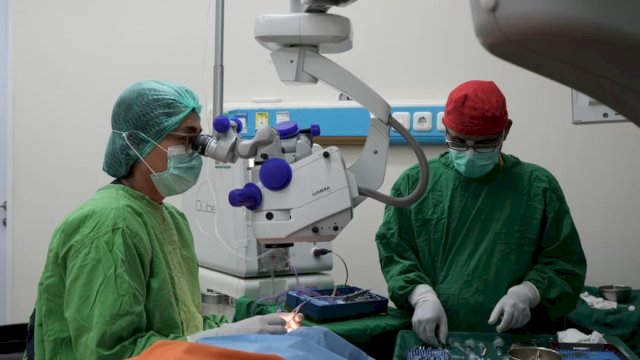RSUD Dadi melakukan operasi katarak gratis program Pemprov. Dok. HMS