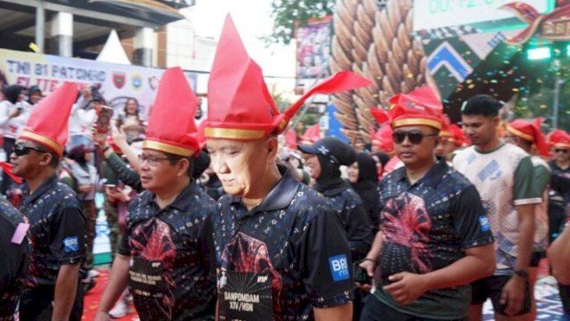 Dandim 1409/Gowa Turut Hadir dan Ikuti Keseruan Elite Run Patonro HUT TNI ke-81 ||(handover_yoz@harian.news) 