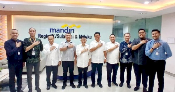 Bangun Komunikasi dengan Industri Perbankan, Pengurus PWI Sulsel Audiensi ke Bank Mandiri
