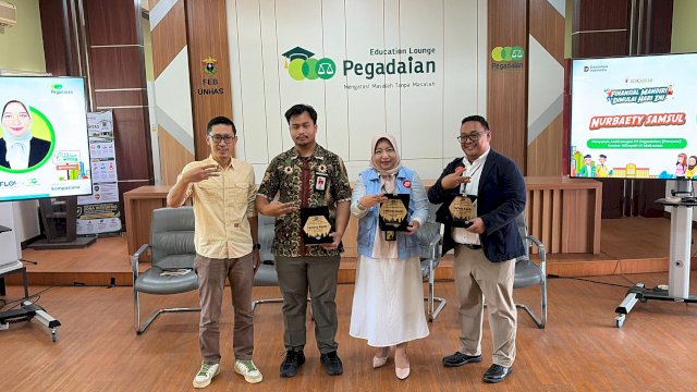 Pegadaian dan Kompasiana Dorong Mahasiswa Unhas Melek Literasi Keuangan