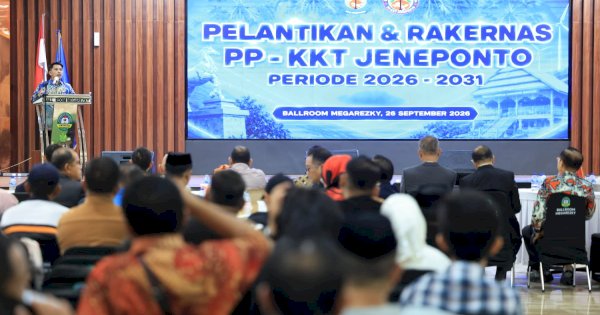 Pengurus DPP KKT Jeneponto Dilantik, Siap Perkuat Sinergi Warga Perantauan dan Pemkab
