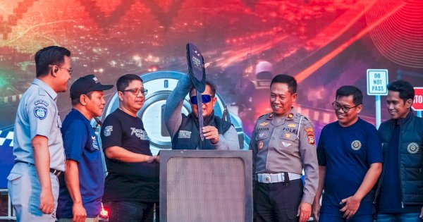 Makassar Bikers Day Fest 2026 Resmi Dibuka, City Riding Gaungkan Pesan “Safe Ride”