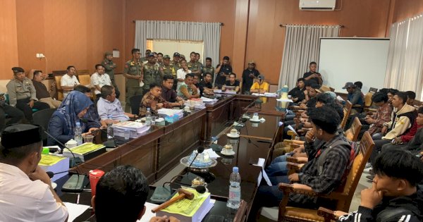 Audiensi dengan Dewan, Gerakan Pemuda Jeneponto Tuntut Sejumlah Keluhan Warga
