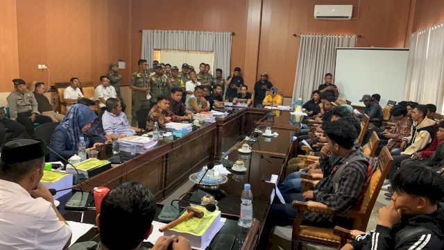 audiensi GPMJ di Ruang Rapat DPRD Jeneponto, Sulsel. Dok IST